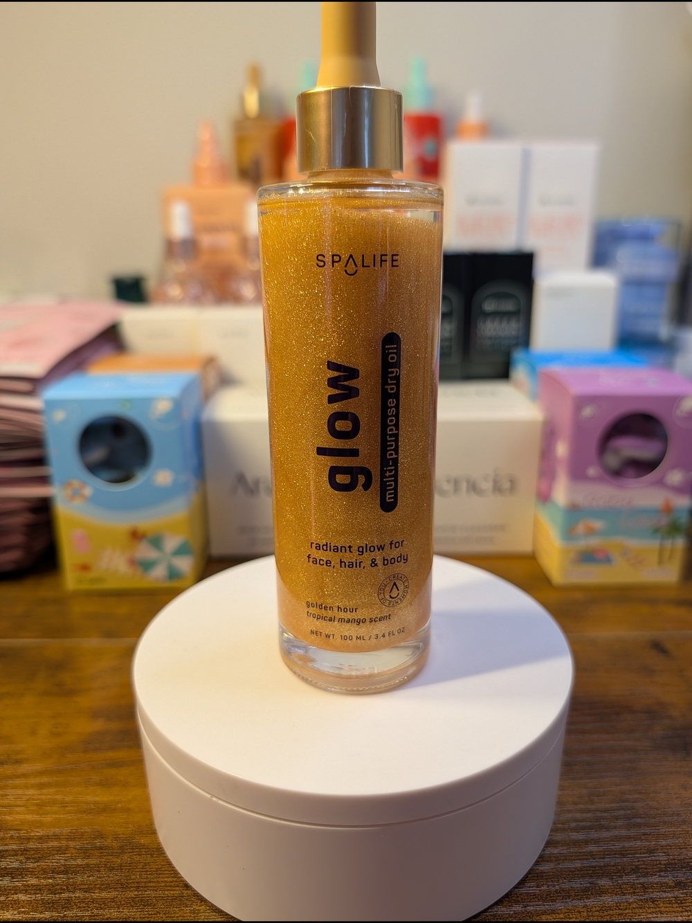 Spalife Glow Multi-Purpose Dry Oil - Golden (Radiant Glow)